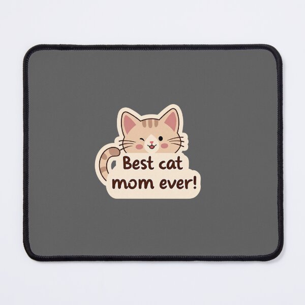 Item preview, Best cat mom ever! Mother's day card designed and sold by MendaciousMina.