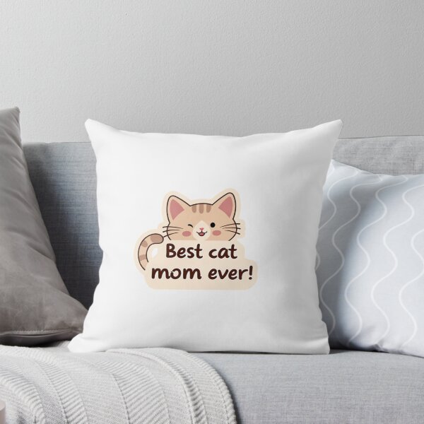 Item preview, Best cat mom ever! Mother's day card designed and sold by MendaciousMina.