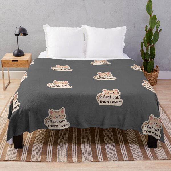 Item preview, Best cat mom ever! Mother's day card designed and sold by MendaciousMina.