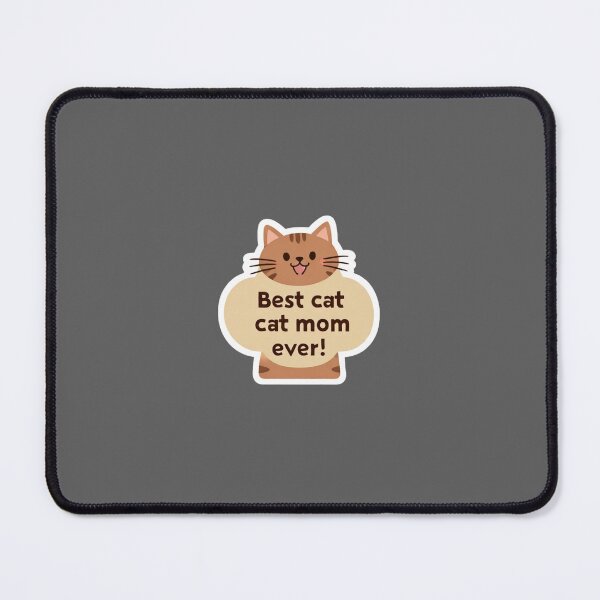 Item preview, Best cat mom ever! Mother's day card designed and sold by MendaciousMina.