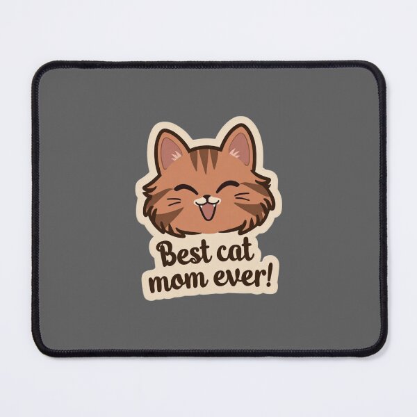 Item preview, Best cat mom ever! Mother's day card designed and sold by MendaciousMina.
