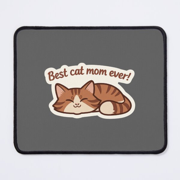 Item preview, Best cat mom ever! Mother's day card designed and sold by MendaciousMina.