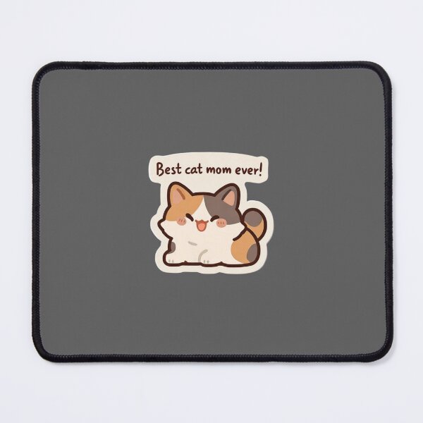 Item preview, Best cat mom ever! Mother's day card designed and sold by MendaciousMina.