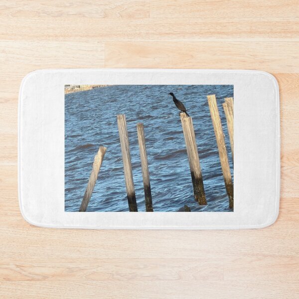 Item preview, Elegant Waterbird: Cormorant at Rest. designed and sold by Pearls1.