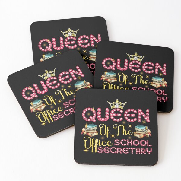 Item preview, School Secretary Queen of The Office School Secretary designed and sold by goombi-creative.
