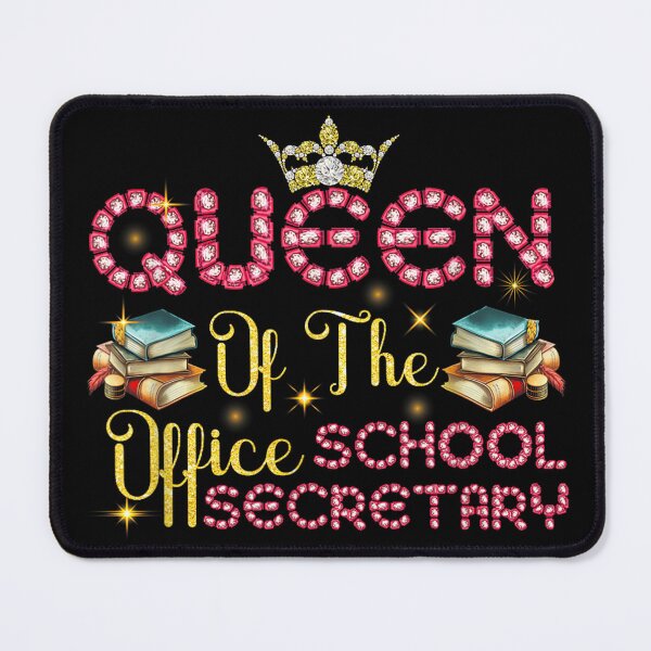 Item preview, School Secretary Queen of The Office School Secretary designed and sold by goombi-creative.