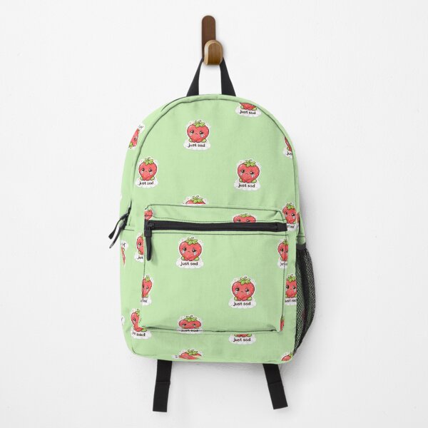 Item preview, Sad Strawberry Cute Kawaii Sticker - Just Sad Mood Meme Aesthetic designed and sold by Qingtian814.