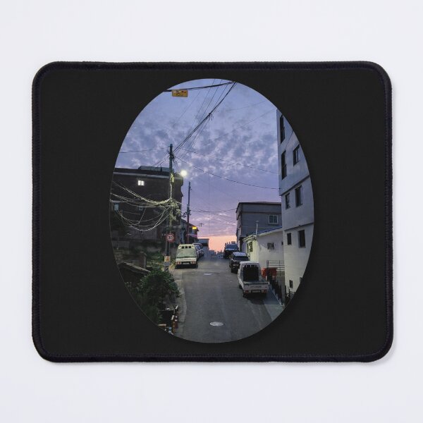 Item preview, Golden Hour Alleyway View under Scenic Clouds designed and sold by Purely Art Shop.