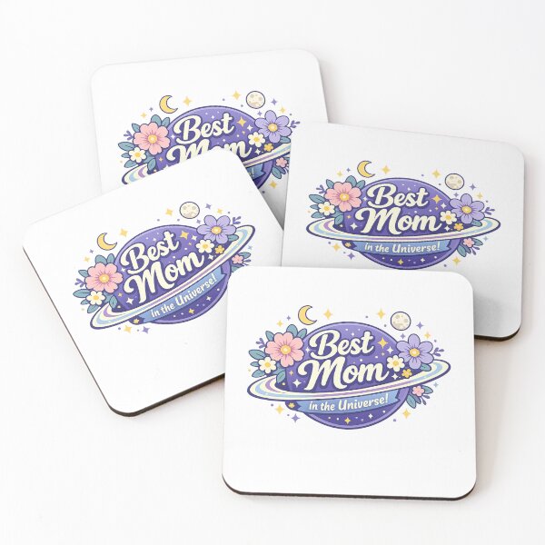 Item preview, Best Mom in the Universe Floral Gift designed and sold by Ora-kuro.