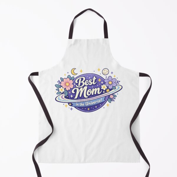Item preview, Best Mom in the Universe Floral Gift designed and sold by Ora-kuro.