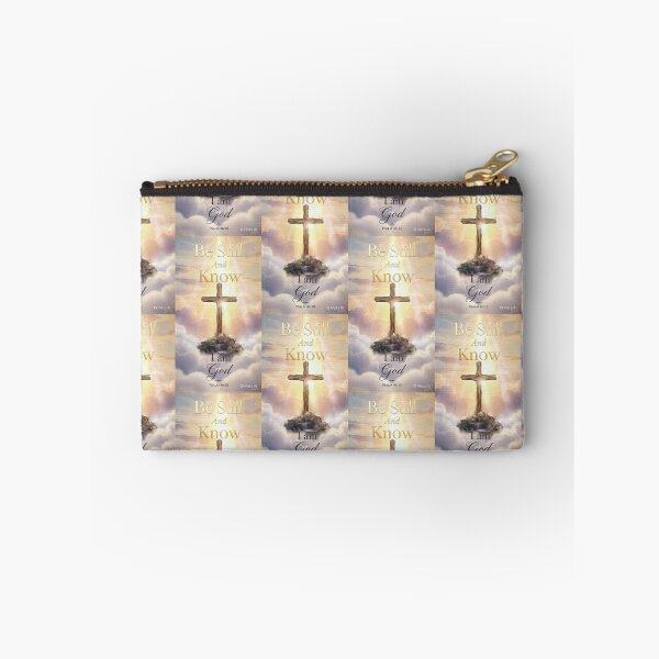 Item preview, Be Still And Know Psalm 46:10 Wooden Cross Sunrise. designed and sold by Chefrick72.