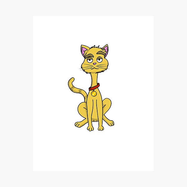 Item preview, Cat with attitude designed and sold by Marlondr12.