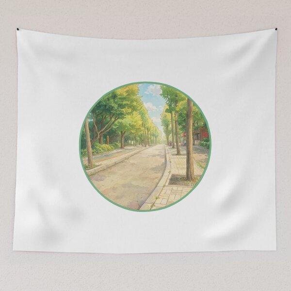Item preview, Summer Memories: Anime Style Forest Path designed and sold by Purely Art Shop.