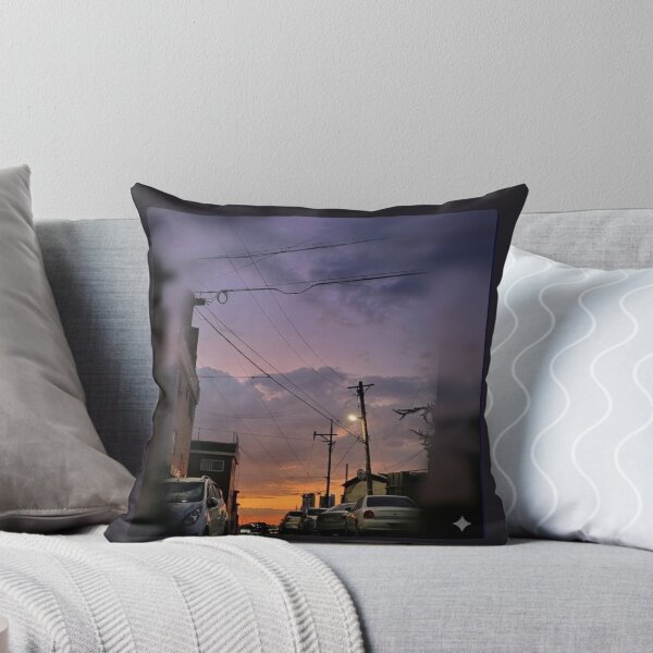 Item preview, Twilight Urban Sunset over Electrical Wires designed and sold by Purely Art Shop.