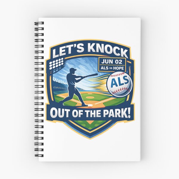 Item preview, Let’s Knock Out ALS – Baseball Awareness Design | ALS Awareness June 2 designed and sold by Mirgonhood.