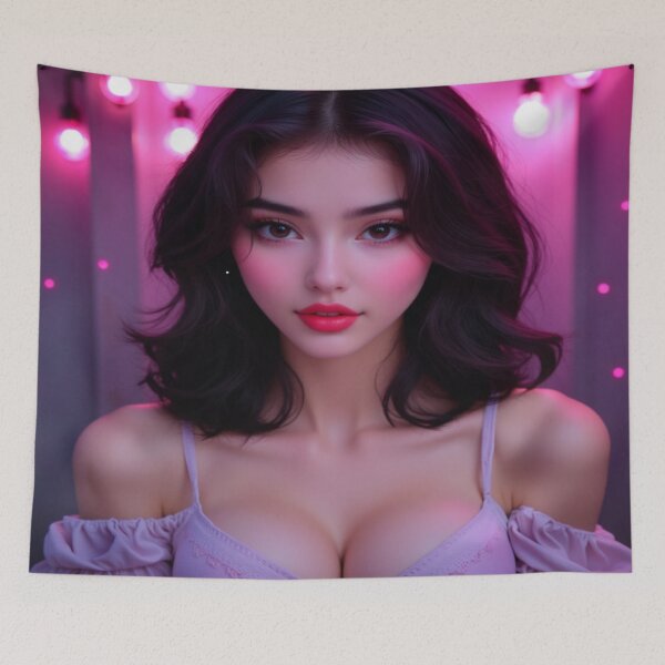 Item preview, Dreamy View | Ethereal Pretty Girl Portrait designed and sold by KasaHunterHarem.