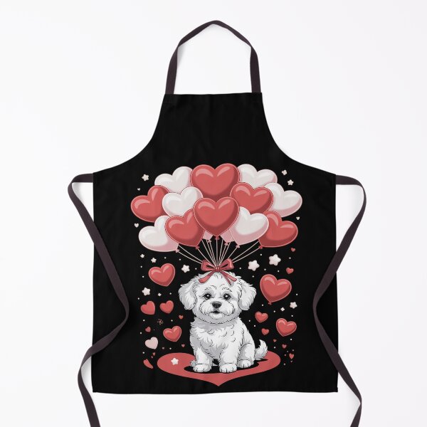 Item preview, Maltese Valentine's Day Outfit Heart Dog Lover designed and sold by BlassmausArt.