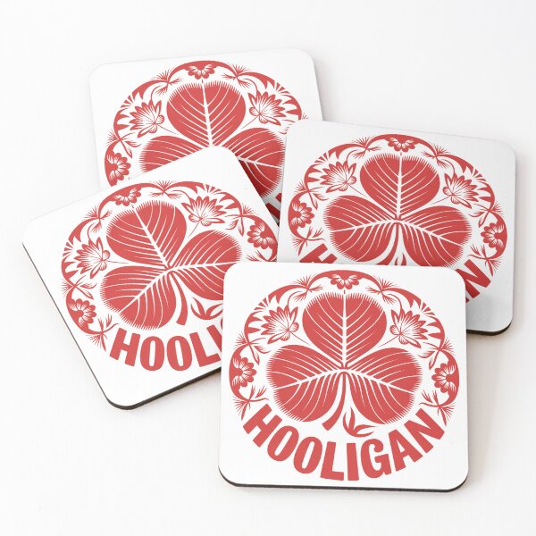 Item preview, Edgy Green Four-Leaf Clover Chinese Paper Cut Art designed and sold by Bloomkept.