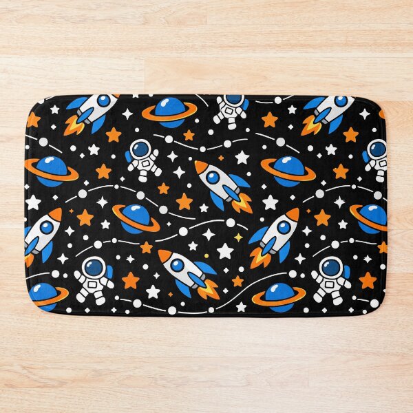 Item preview, Cute Space Pattern Rockets Astronauts Planets designed and sold by American Spirit.