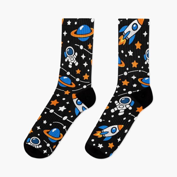 Item preview, Cute Space Pattern Rockets Astronauts Planets designed and sold by American Spirit.