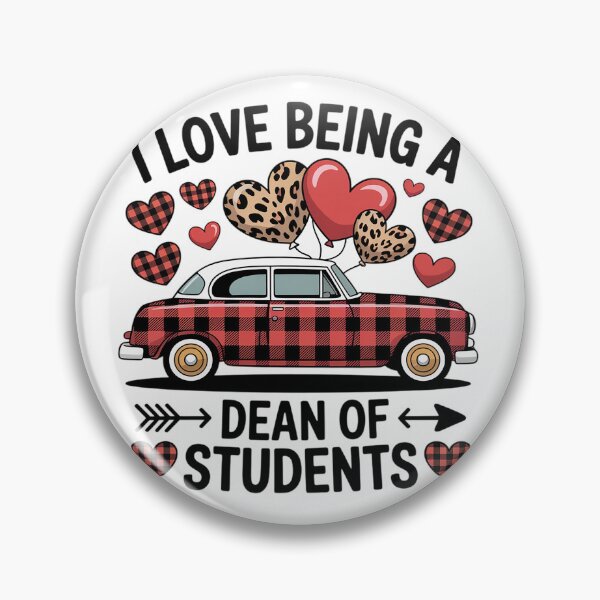 Item preview, I Love Being A Dean of Students Valentine's Day Teacher designed and sold by BlassmausArt.
