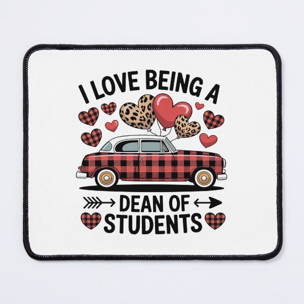 Item preview, I Love Being A Dean of Students Valentine's Day Teacher designed and sold by BlassmausArt.