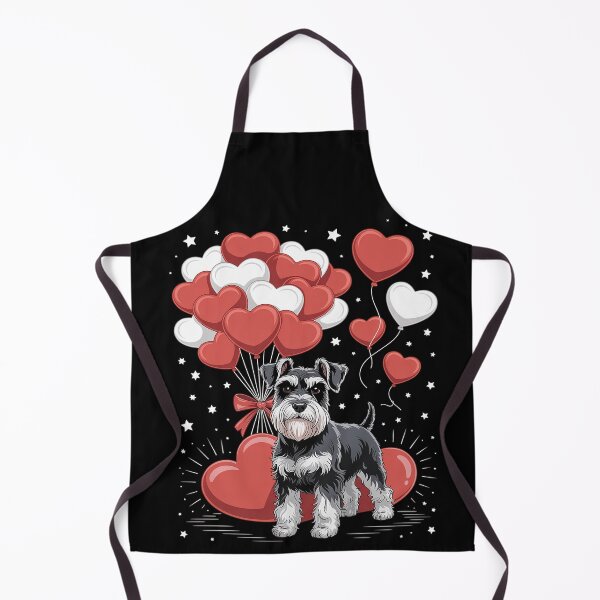 Item preview, Schnauzer Valentine's Day Outfit Heart Dog Lover designed and sold by BlassmausArt.