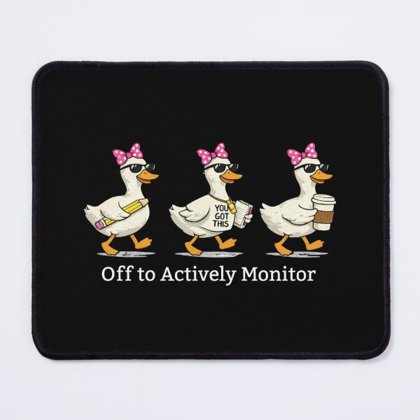 Item preview, Off to Actively Monitor Test Day Teacher Testing Day Goose  designed and sold by first-shirt ⭐ ⭐ ⭐ ⭐ ⭐.