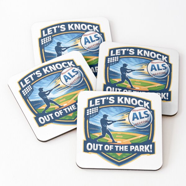 Item preview, Let’s Knock Out ALS – Baseball Awareness Design | ALS Awareness designed and sold by Mirgonhood.
