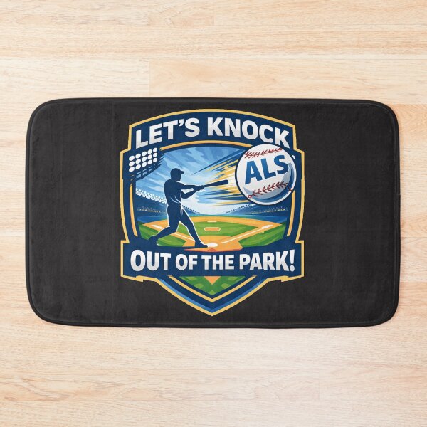 Item preview, Let’s Knock Out ALS – Baseball Awareness Design | ALS Awareness designed and sold by Mirgonhood.