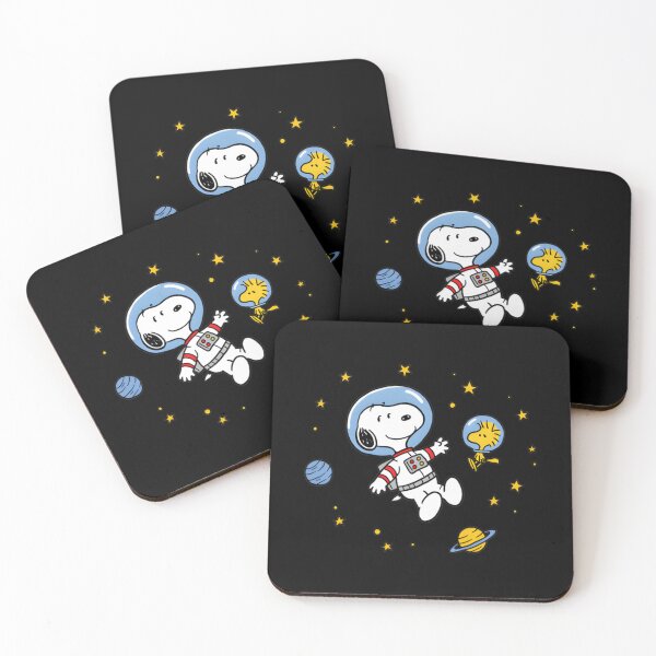 Artikelvorschau, Astronaut Snoopy und Woodstock schweben im Weltraum entworfen und verkauft von VincentMoore96.