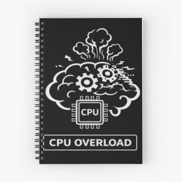 Item preview, CPU Overload Brain Funny Tech Design designed and sold by MS-DesignArt.