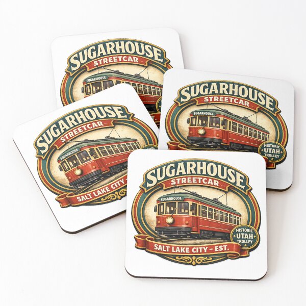 Item preview, Sugarhouse Streetcar Vintage Salt Lake Badge designed and sold by Dresut.