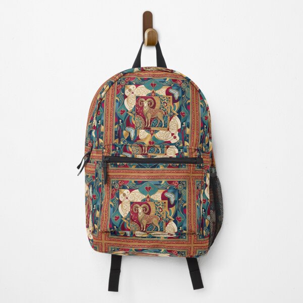 Item preview, A ram among the meadow flowers. designed and sold by Natalia-Vlad.