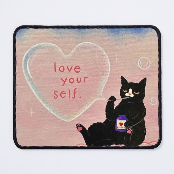 Item preview, Trying to love myself designed and sold by Cat-tinto.