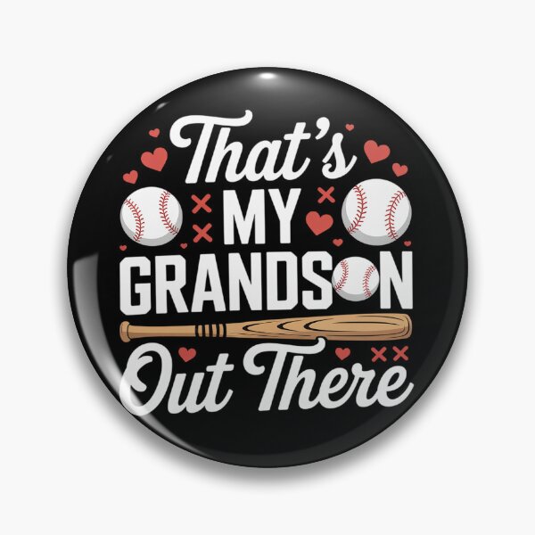 Artikelvorschau, Das ist mein Enkel da draußen – Baseball – Oma – Muttertag entworfen und verkauft von BlassmausArt.