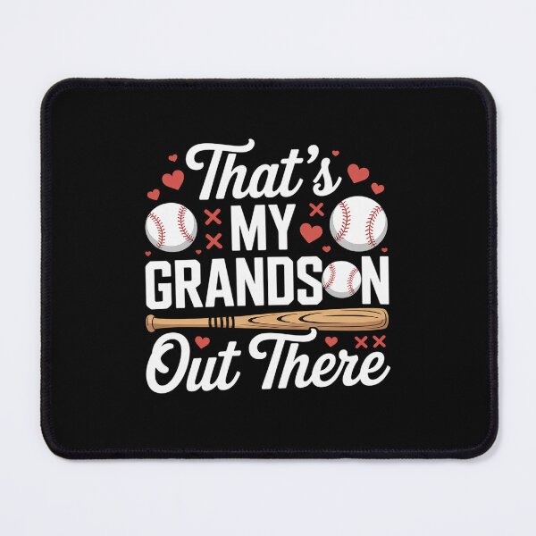 Item preview, That's My Grandson Out There Baseball Grandma Mother's Day designed and sold by BlassmausArt.