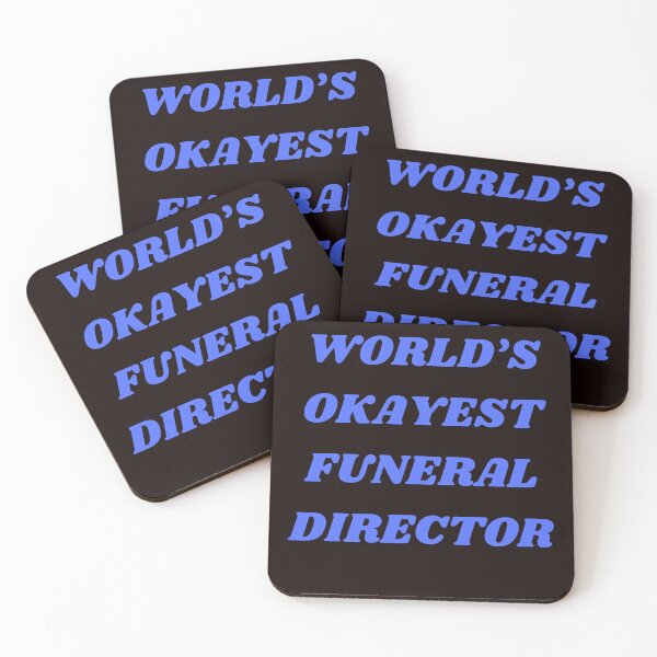 Item preview, World's Okayest Funeral Director Funny Design designed and sold by KickerCreations.