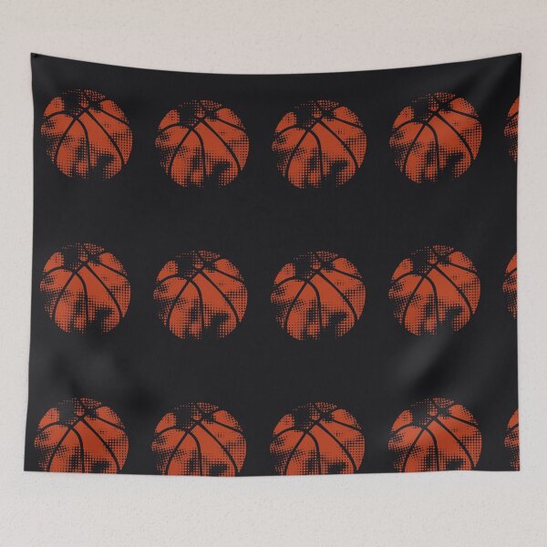 Item preview, Vintage Halftone Basketball Grunge Art designed and sold by nezar1811.