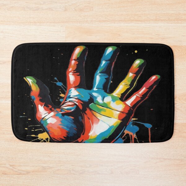 Item preview, Colorful human hand. designed and sold by DaliaSabryTee.