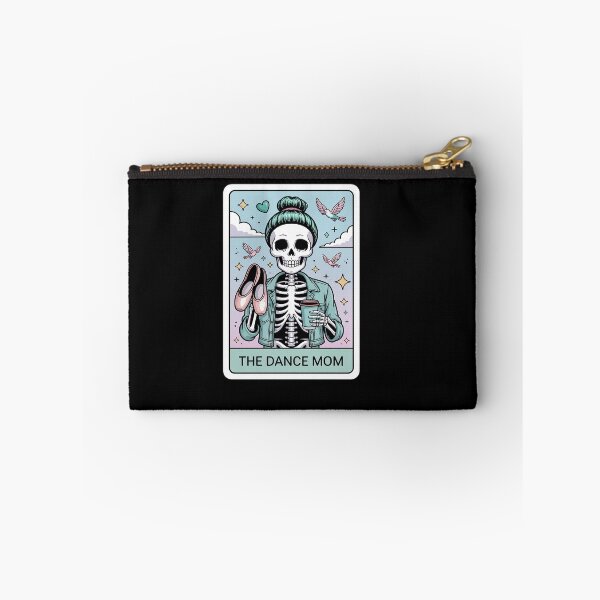 Item preview, The Dance Mom Skeleton Tarot Card, Dance Mama Mother's Day designed and sold by BlassmausArt.