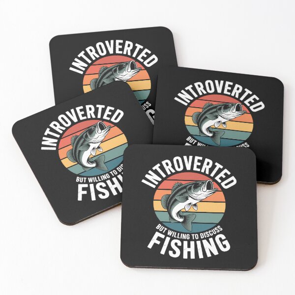 Item preview, Introverted But Willing To Discuss Fishing Love designed and sold by ThomasanHunter.