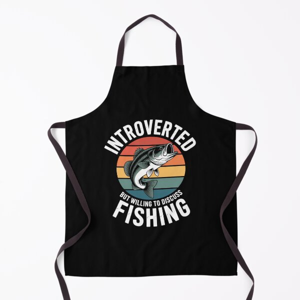 Item preview, Introverted But Willing To Discuss Fishing Love designed and sold by ThomasanHunter.