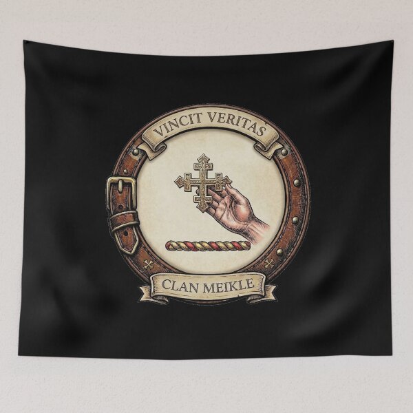 Item preview, Clan Meikle Crest designed and sold by BagTown Clans.