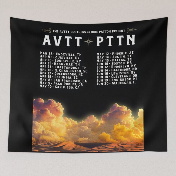 Item preview, Twilight Over The Tour : The Avett Brothers & Mike Patton AVTT PTTN - AYM 2026 designed and sold by carmelwaelchi.