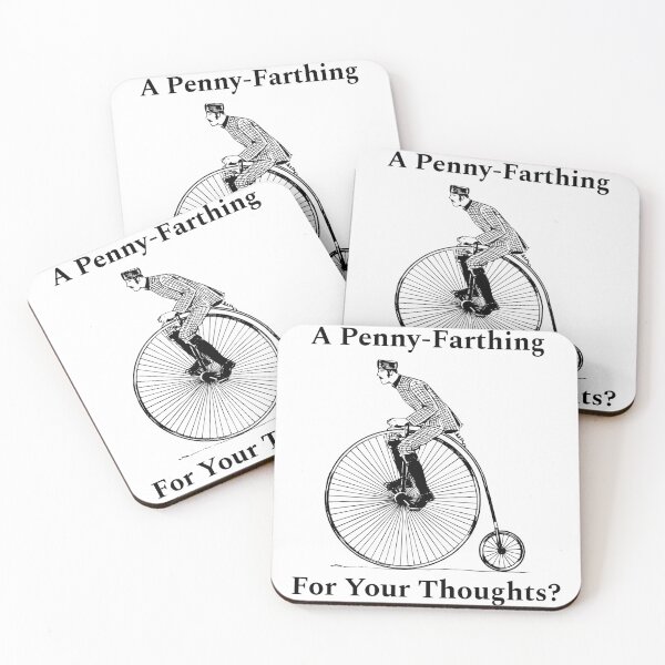 Item preview, A Penny-Farthing For Your Thoughts? designed and sold by Tiwsarm.