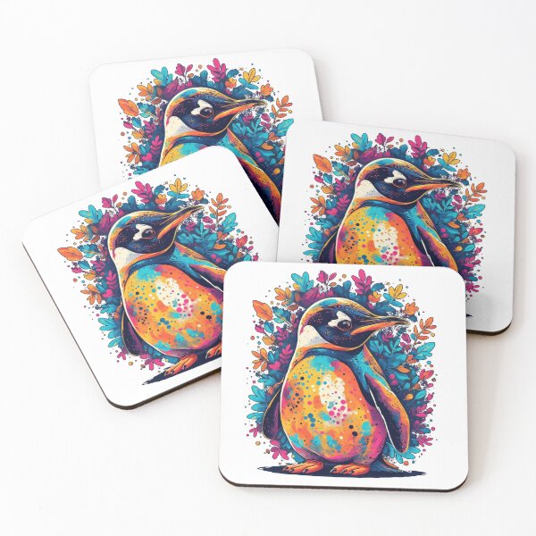 Item preview, Colorful Penguin designed and sold by alizye.