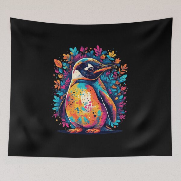 Item preview, Colorful Penguin designed and sold by alizye.