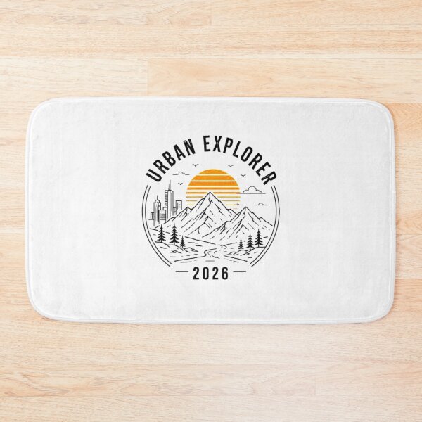Item preview, Retro Urban Explorer 2026 - Vintage Mountain City Skyline Aesthetic designed and sold by The Urban Explorer.
