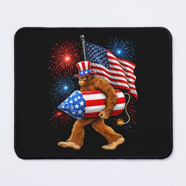 Item preview, Bigfoot Patriotic Merica designed and sold by Le7yaStore.